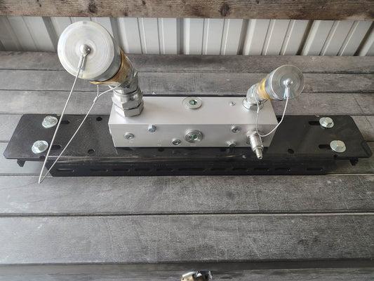 2 line Wet Kit Plate | Belt Trailer | Live-Floor | With Relief Valves and Couplers |