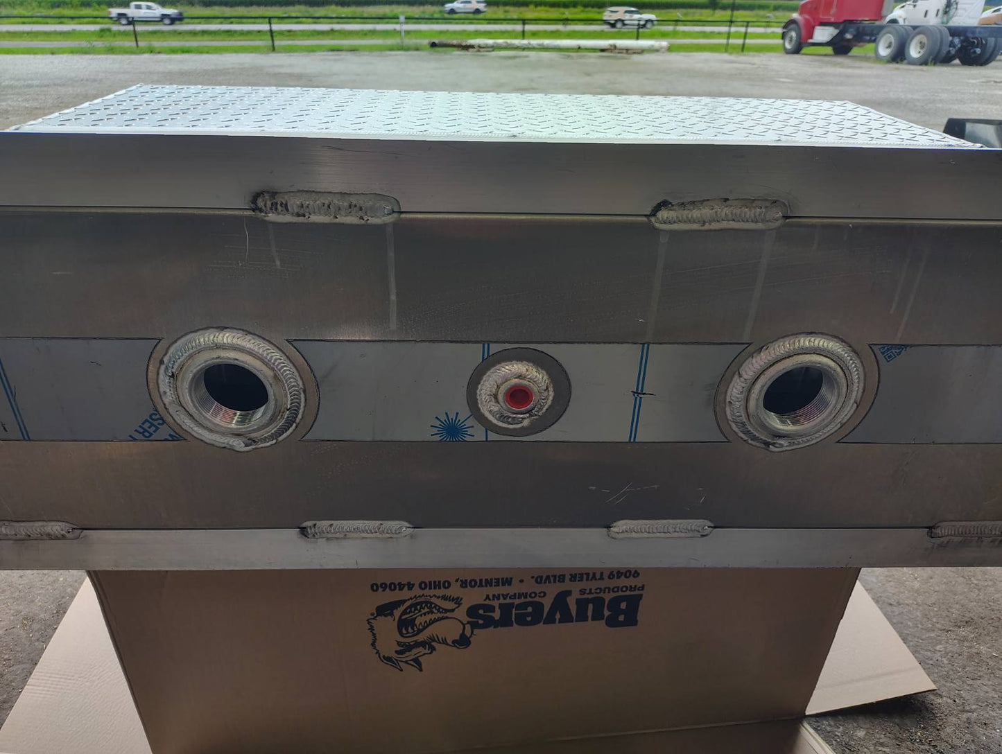 50 Gallon Upright Hydraulic Tank | Hydraulic Reservoir |