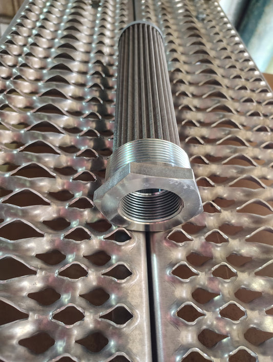 Thru-Wall 2" x 1-1/4" Strainer | Screen Filter | 25 GMP with 3 psi Bypass