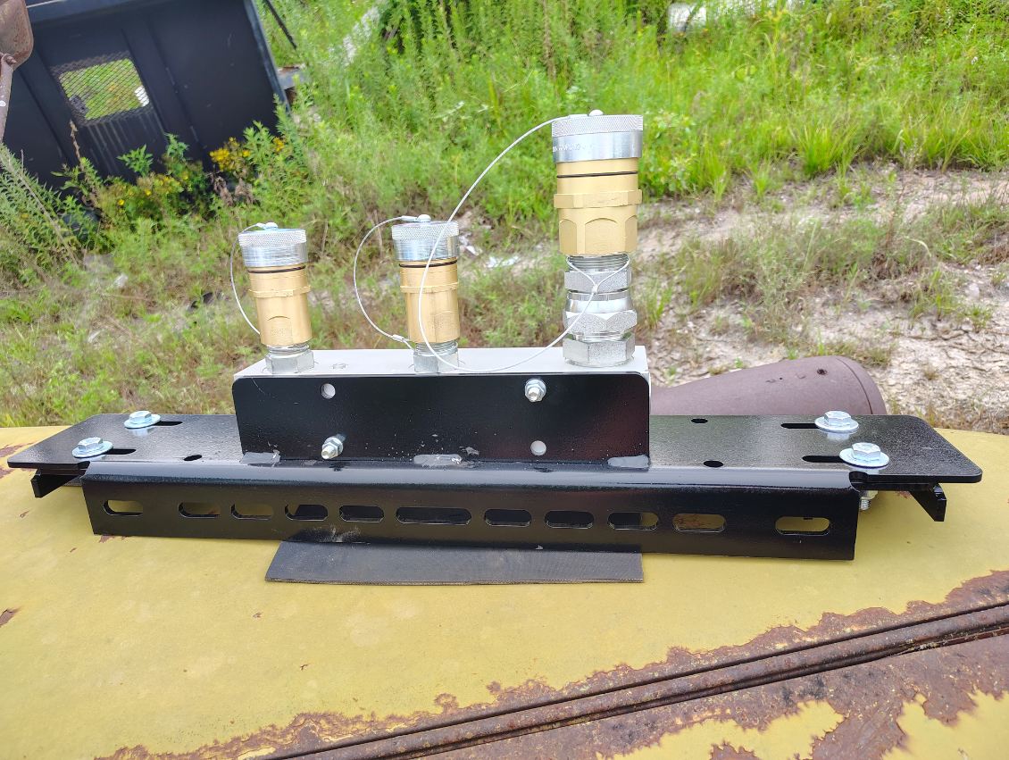 3 Line Wet Kit Plate | Bulk Feed Trailer | Log Trailer |