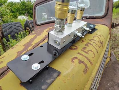 3 Line Wet Kit Plate | Bulk Feed Trailer | Log Trailer |